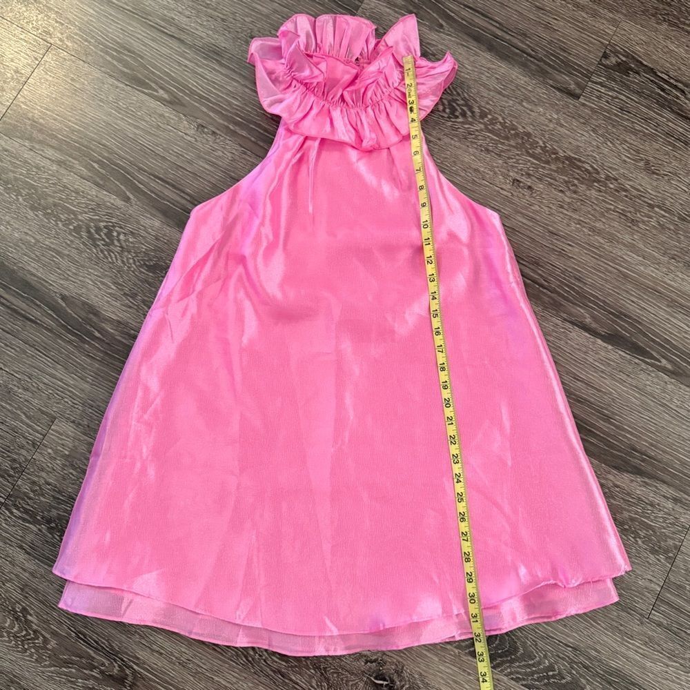 Lena Ruffle Neck Mini Dress - Picture 5 of 7